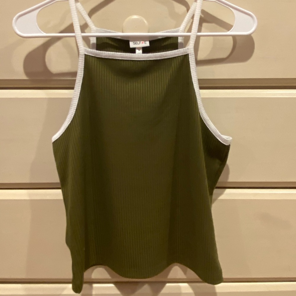 Cropped tank top
